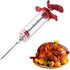 Meat Injector Syringe - 3 Marinade Injector Needles for BBQ Grill, Premium Portable Turkey Injector kit for Smoker,Marinades Injector for Meats Wi...