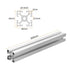 uxcell T Slot 4040 Aluminum Extrusion Profile European Standard 300mm x 40mm Linear Rail Extrusion Frame for 3D Printer, CNC, DIY (Silver Tone)...