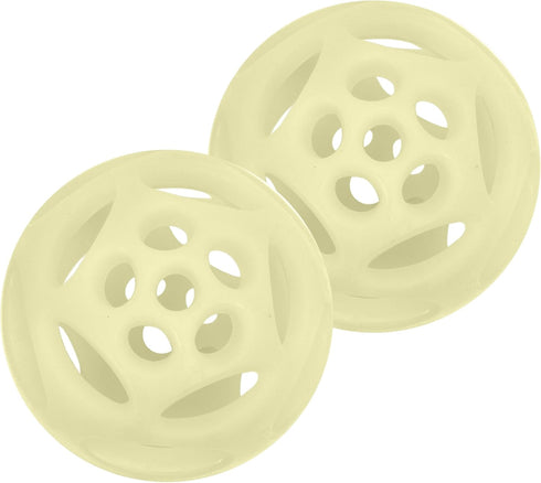 Chew King Glowing Fetch Ball, Dog Ball Toys, Medium 2-Pack Lattice...