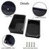 LeMotech Electrical Box ABS Plastic Project Box IP65 Waterproof Junction Box Project Case Universal Enclosure for Electronics Black 6.2X 4.2X 3.4 ...