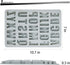 26 Large Letters Silicone Mold Alphabet Crayon Mold Chocolate Mold Biscuit Ice Cube Tray with 12 Sets of Present Packages for DIY Name Letter for ...