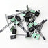 Cable Nylon Ties,Cable Classification Organizer Ties,Desktop Wire Self Adhesive Ties,20 Pieces Black Cable Ties...