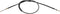 Dorman C95240 Rear Driver Side Parking Brake Cable Compatible with Select Ford Models...