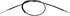 Dorman C95240 Rear Driver Side Parking Brake Cable Compatible with Select Ford Models...