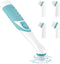 SOARING Electric Cleaning Brush, Electric Grout Brush with 4 in 1 Multiple Brush Heads, Household Cordless Motorized Brush for Grout Corner Bathro...