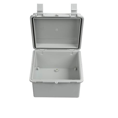 CrocSee ABS Plastic Dustproof Waterproof IP65 Junction Box Universal Durable Electrical Project Enclosure with Lock (5.9"x5.9"x3.5")...