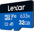 Lexar 32GB (2-Pack) High-Performance 633x micro SD Card w/ SD Adapter, UHS-I, C10, U1, A1, Full-HD & 4K Video, Up To 100MB/s Read, for Smartphones...
