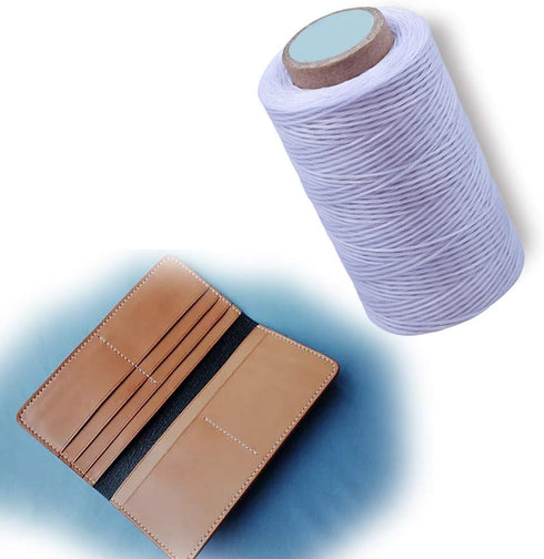 MIUSIE Colorful 284Yards Leather Sewing Waxed Thread-Practical Long Stitching Thread for Leather Craft DIY/Bookbinding/ Shoe Repairing/Leather Pro...