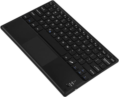 Ultra-Slim Bluetooth Keyboard, Portable Bluetooth Keyboard with Touchpad for Windows PC Android Phone Tablet...