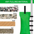 Tent Weights Set of 4 Sand Bags for Canopy Legs Outdoor Instant Sun Shelter Patio 112LBS Large Heavy Duty (Green)...