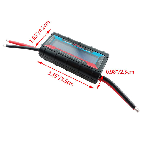 150A High Precision RC Watt Meter Power Analyzer Voltage Amp Meter, Wattmeter Tester Amp Meter Monitor with Real-time Reading Backlight Digital LC...