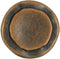 Bezelry 12 Pieces Rustic Circles Metal Shank Buttons 23mm (7/8 inch) (Antique Copper)...