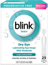 Blink Tears Lubricating Eye Drops Mild-Moderate Dry Eye .01 Fl Oz 25 Count...