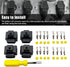 Ignition Coil Connector 4-Pack and 0.3CM Space Take-up Tool Fit for Audi VW Replace 4B0 973 724 4B0973724 4-Way Female Coil Connectors Repair Kit...