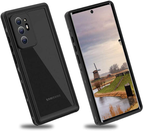 Compatible with Note 20 Ultra Waterproof Case, IP68 Underwater Dirtproof Shockproof Built in Screen Protector Full Body Protective Cover for Samsu...