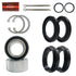 Front Wheel Bearing Seals for Honda FourTrax 300 TRX300FW Rancher 350 400 420 TRX 350 400 420 Only for 4x4 OEM# 91051-HC5-003 91209-HN2-003 91256-...