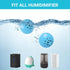 Humidifier Cleaner – Fight Humidifier Mold and Bacteria with Humidifier Cleaning Ball, Prevents Hard Water Build-Up, Eliminates White Dust, Remove...