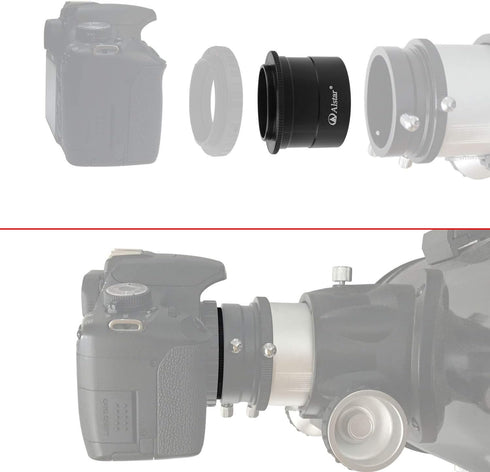 Alstar 2" T-2 Focal camera adapter ? for SLR cameras - simply attach your camera to The telescope...