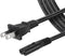 2 Prong Power Cord for ION Game Day Wireless Rechargeable Speaker System Bluetooth Speaker Power Cable Replacement...