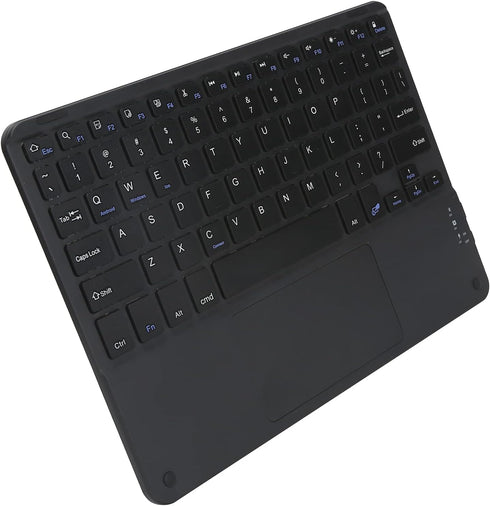 Bluetooth Keyboard, Multi?Function Scissor Keyboard with Touchpad External Computer 10in Ultra-Slim Portable Keyboard(Black)...