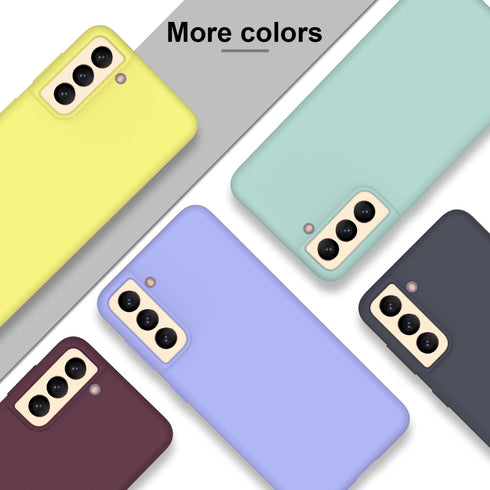 DEENAKIN Compatible with Samsung Galaxy S21 Case,Soft Flexible Silicone Gel Rubber Bumper Cover,Slim Fit Full Body Shockproof Protective Phone Cas...