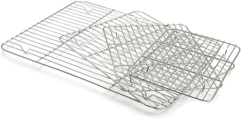 Aspire Cooling Rack 2 Pack - 9" x 7", Stainless Steel Baking Racks for Cooking Baking Roasting Grilling...