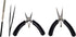 Metal Model Tools, Metal DIY Model Bending Tool Set, 3D Metal Puzzle Assembly Tools Include 4 Piece Tool Kit, Great Assistant for 3D Metal Jigsaw ...