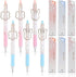Rabbit Mechanical Pencil Set with Lead, 6 pcs 0.5mm Mechanical Pencils With 6 Pack HB Pencil Leads for Writing Draft, Drawing, Sketch, Architectur...