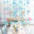 Decor365 Under The Sea Party Decorations Blue Bubble Garlands Little Mermaid Birthday Under Water Bday Hanging Streamer Beach Theme Banner Underwa...