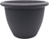 The HC Companies 9 Inch Sevilla Round Self Watering Planter - Small Decorative Lightweight Plastic Plant Pot for Indoor Outdoor Plants Flowers Her...