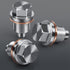 M12 x 1.25 Magnetic Aluminum Oil Drain Plug Sump Drain Nut Bolt With Copper Gasket Crush Washer Replacement for Toyota, Lexus, Chevrolet and Nissa...