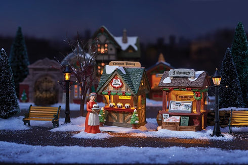 Department 56 Dickens Village Collection Accessories A Silver Coin in Every Bake Figurine- Hand Crafted Painted Porcelain Mini Figurines Christmas...