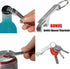 Kichwit Jar Opener for Arthritis, Stainless Steel Jar Lid Opener, for Small and Medium Jar Lids, Bottle Opener Keychain Included...