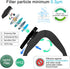LSGTT Personal Smart Electric Air Face Mask,Reusable Wearable Air Purifiers Mask,With Fan for Air Supply, Used for Cycling,Running, Weeding, Outdo...