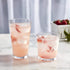 Libbey Flare Tumbler and Rocks Glasses Set, Stylish Lead-Free Drinking Glasses Set of 16, Versatile Dishwasher Safe Kitchen Glassware Set for Part...