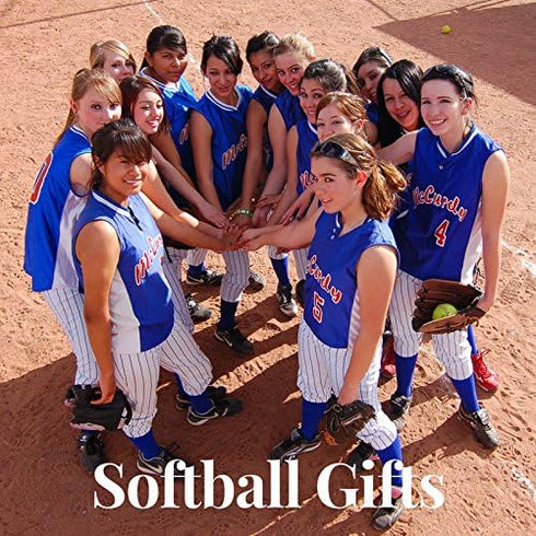 Sportybella Softball Keychain, Softball Believe In Yourself and You Will Be Unstoppable Gift...