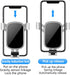 LUNQIN Car Phone Holder for Mercedes Benz GLB-Class 2020 2021 2022 2023 2024 2025 GLB250 AMG 35 4Matic and Benz EQB 2022-2025 250+ 300 350 Auto Ac...