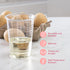 Prestee 50 Disposable Measuring Cups 8 oz - Plastic Paint Measuring Cups and Disposable Mixing Cups for Epoxy Resin - Versatile, Clear Measurement...