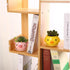 Cute Animal Shaped Ceramic Succulent Cactus Flower Pots with Tray (Plant Not Included) (Small, Duck)...