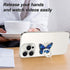 Multi-Function Mounts and Holder Three Pack Blue&Yellow&Pink Butterfly Metal Phone Ring Stand for Cellphones&Tablets...