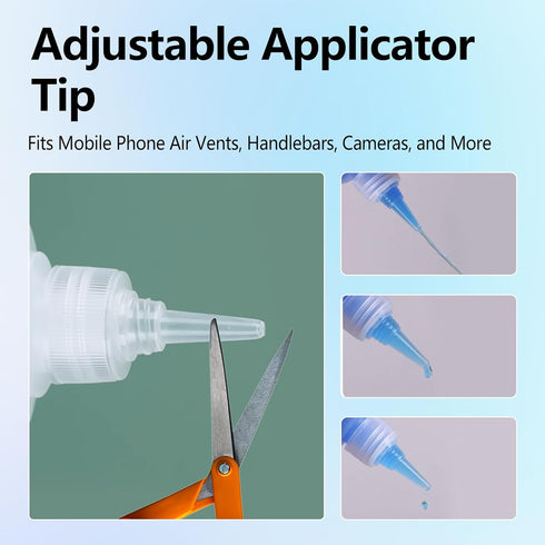 Applicator Bottle 1oz/30ml Needle Tip Squeeze Bottle 3 Pack Precision Applicator Bottle Small Glue Paint Fine Tip with Funnel for Acrylic Painting...