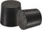 MECCANIXITY Rubber Tapered Plug 24mm to 28mm Solid Test Tubes Bungs Stopper Black for Lab Home 5 Pieces...
