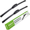 OEM QUALITY 22" + 20" PARRATI Premium All-Season Windshield Wiper Blades (Set of 2)...