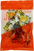 JZK 30 Pcs Cute honey bee keyrings set for kids, mini rubber keychains for children birthday party favours, kids party bag fillers, kids party tha...