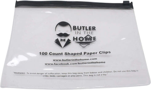 Pig Shaped Paper Clips Great for Paper Clip Collectors or Office Gift - Comes in Round Tin with Lid and Gift Box (Pink 100 Count Refill Bag No Tin...