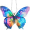Butterfly Car Hanging Ornament, Tianhoudeger Butterfly Car Accessories Pendant for Rear View Mirror, Hanging Charm Home Decoration Keepsake Christ...