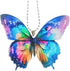 Butterfly Car Hanging Ornament, Tianhoudeger Butterfly Car Accessories Pendant for Rear View Mirror, Hanging Charm Home Decoration Keepsake Christ...