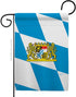Breeze Decor Bavaria Garden Flag Regional Nation International World Country Particular Area House Decoration Banner Small Yard Gift Double-Sided,...