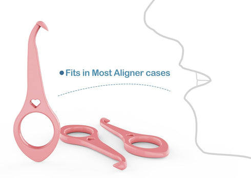 Clear aligner removal tool-invisible removable braces, invisible aligner remover-aligner remover-fixer remover(80PCS)...