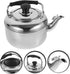 Cabilock Stainless Steel Kettle Stove Teapot Hot Water Kettle Kitchen Water Boiler Handheld Water Pot Tea Maker Pot Stovetop Tea Kettle Whistling ...